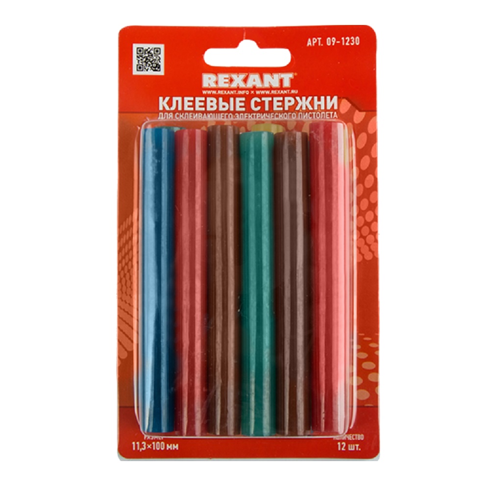 Термоклей цветной REXANT