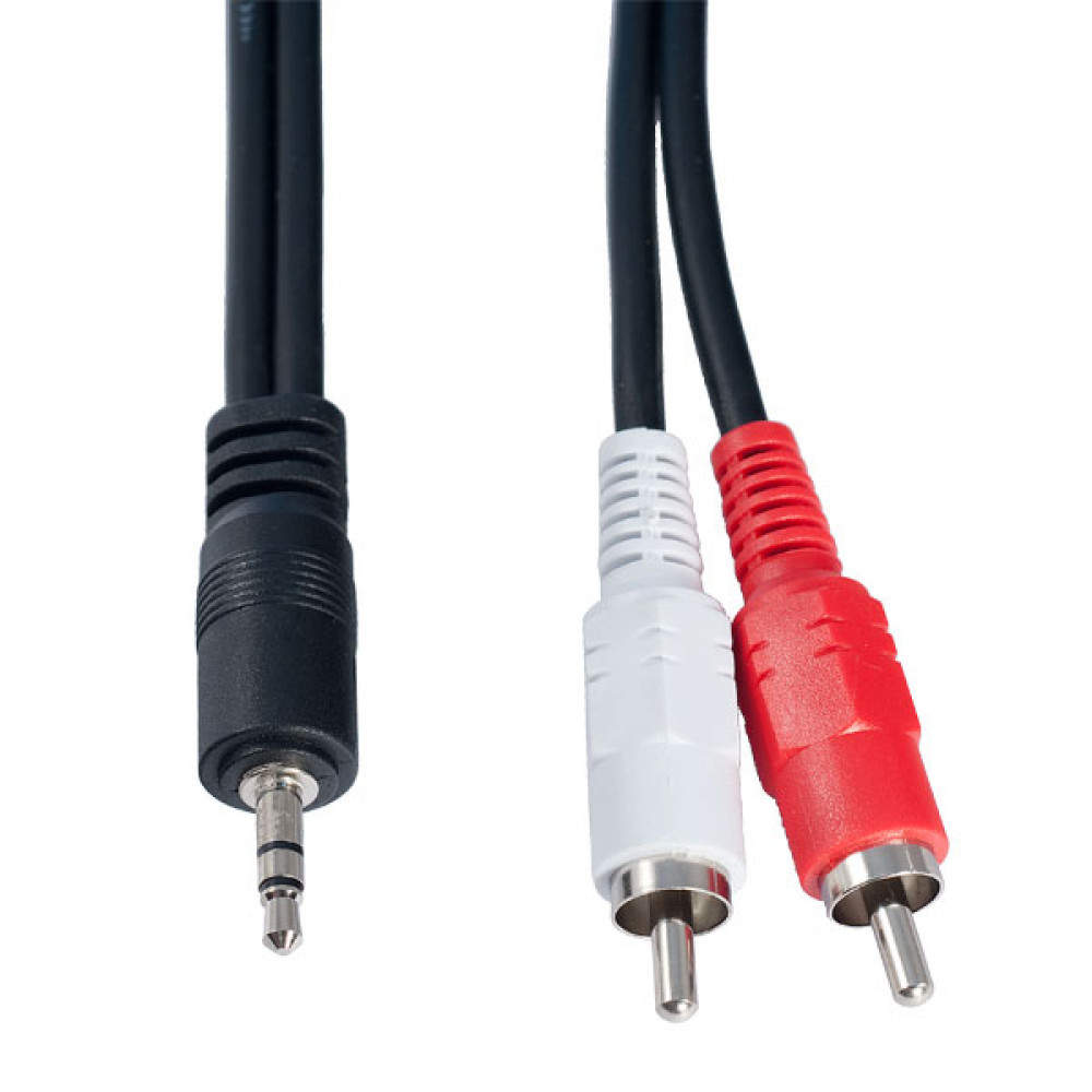 Шнур VS 3.5 мм штекер - 2RCA штекер 1.5 м. (R015)